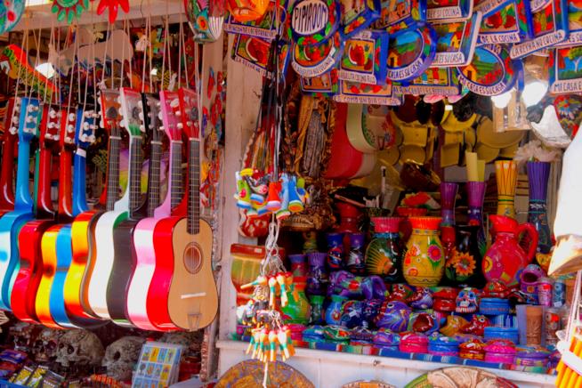 Mercato a El Pueblo Scorcio di El Pueblo