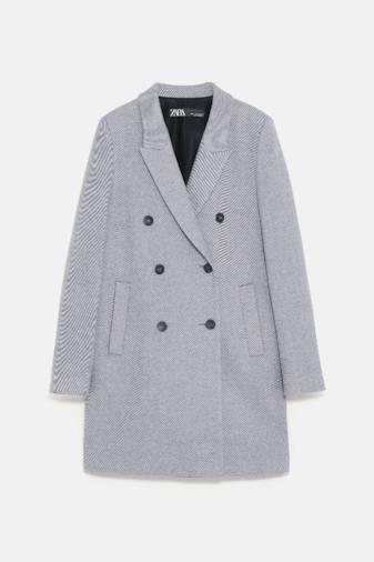 Cappotto a righe
