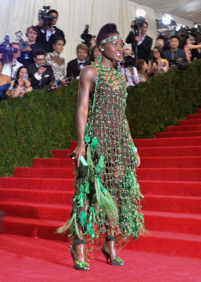 Lupita Nyong'o Lupita Nyong'o in primo piano