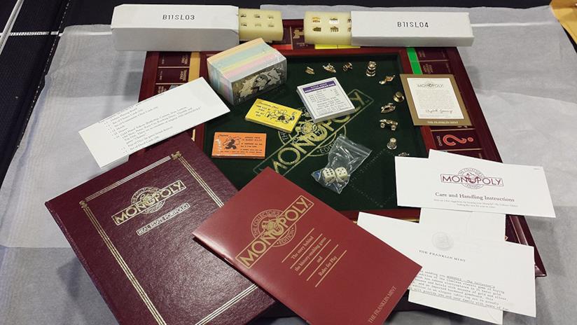 Monopoly Franklin Mint Edition L'edizione di lusso del Monopoli