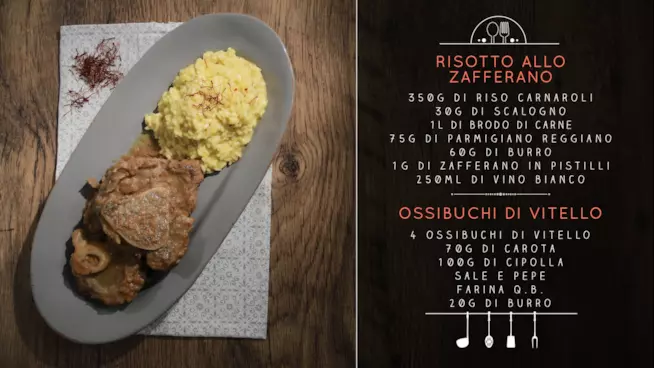 Ossobuco di vitello alla milanese Ossobuchi di vitello