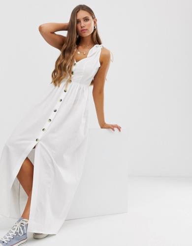 Maxi dress bianco