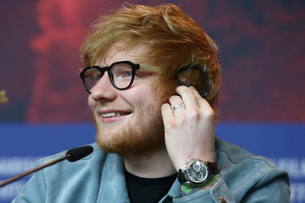 Il sorriso di Ed Sheeran Ed Sheeran sorridente a Berlino