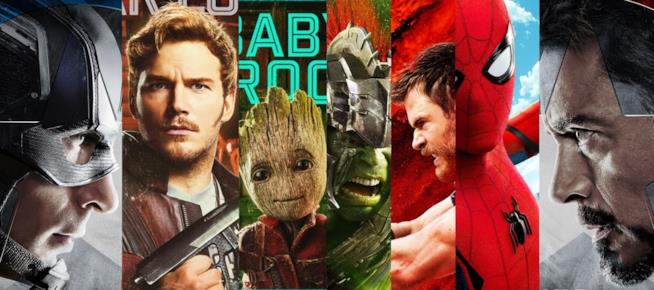 Gli eroi Marvel Gli eroi Marvel Captain America, Thor, Star Lord, Groot, Ironman, Hulk