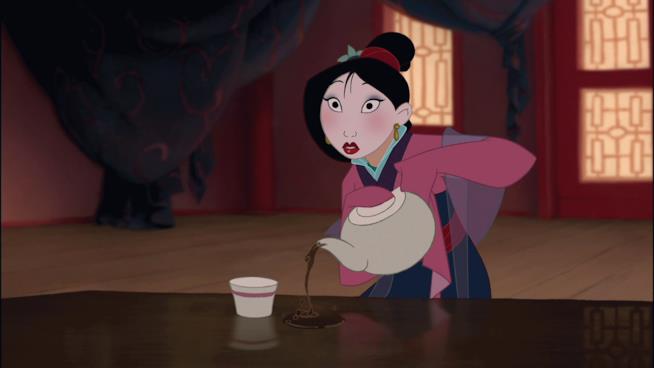 Una scena di Mulan Mulan