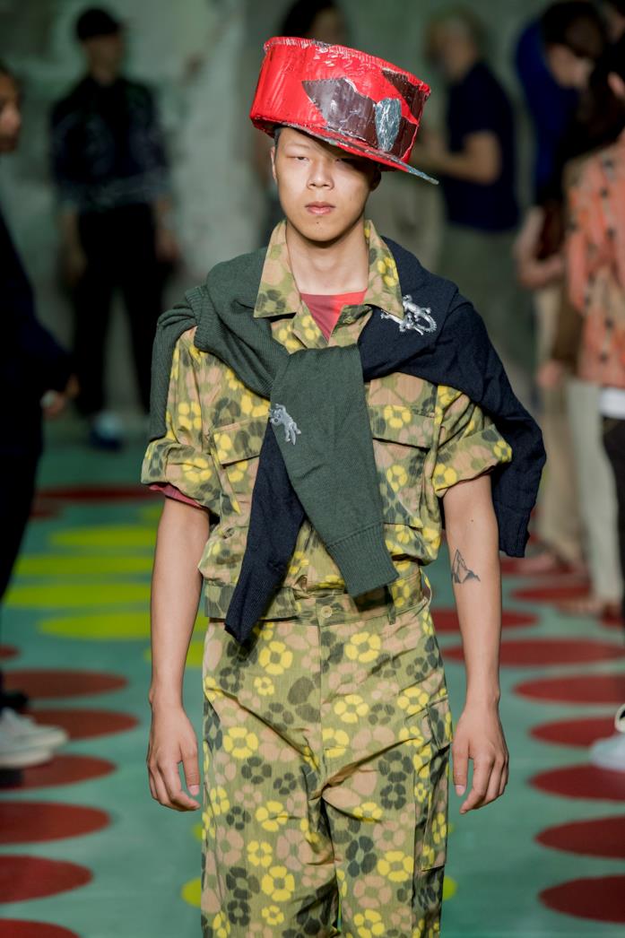 Tendenza camouflage moda uomo SS 2020 Tendenza camouflage SS 2020