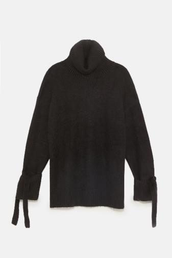 Pullover con i fiocchi