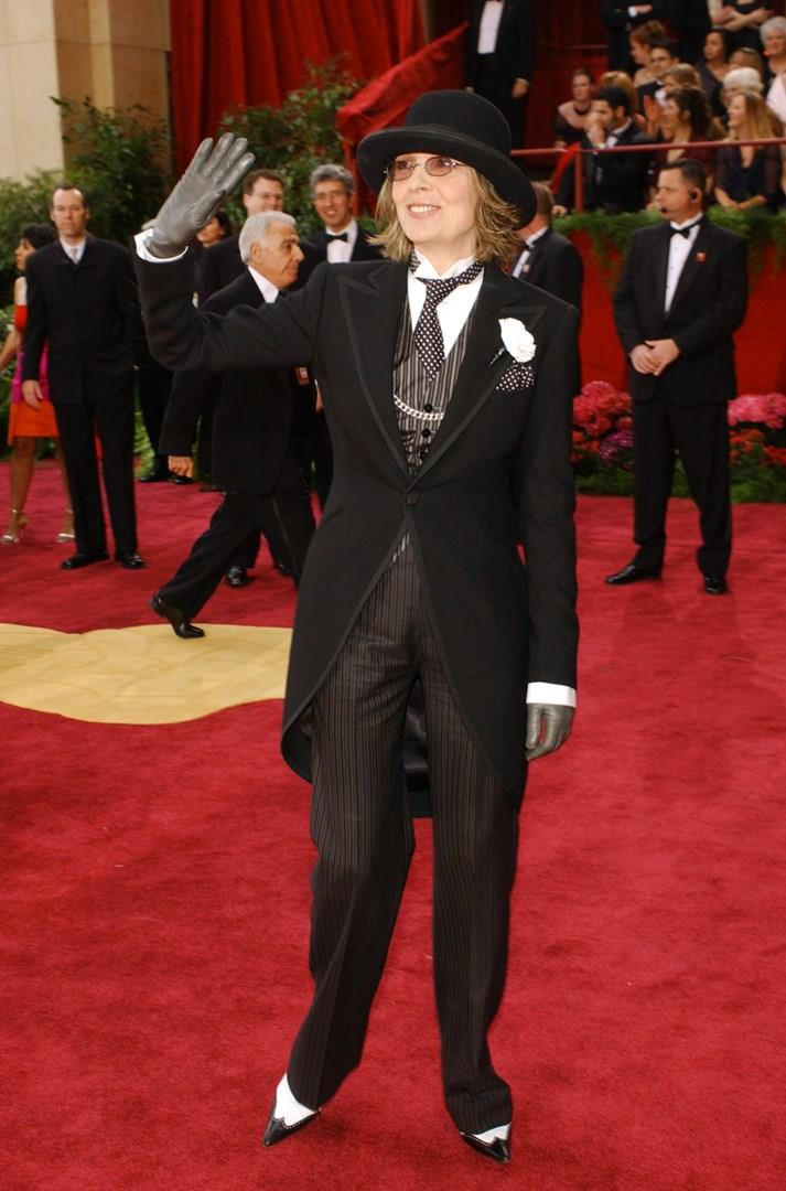 Diane Keaton Diane Keaton in completo da uomo