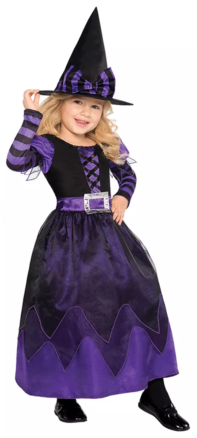 Tremate, tremate, le streghe son tornate costume da strega per bambine