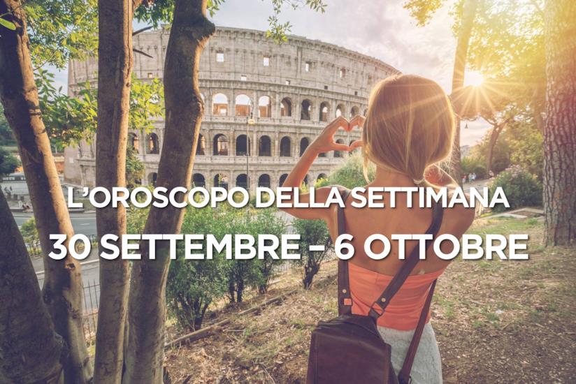 L’oroscopo settimanale, 30 Settembre - 6 Ottobre 2019 L’oroscopo della settimana, 30 Settembre - 6 Ottobre 2019