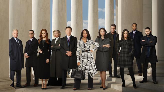 Shondaland rimandato di una settimana Il cast di Scandal