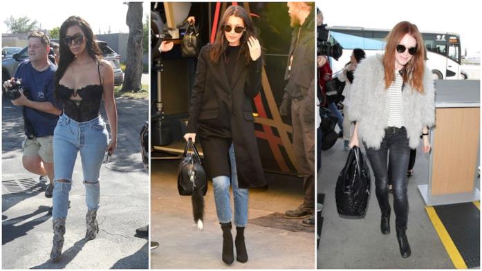 I jeans che piacciono alle star di Hollywood Le star che amano i jeans skinny