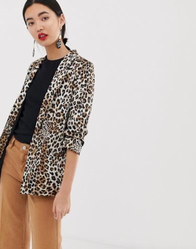 Blazer animalier