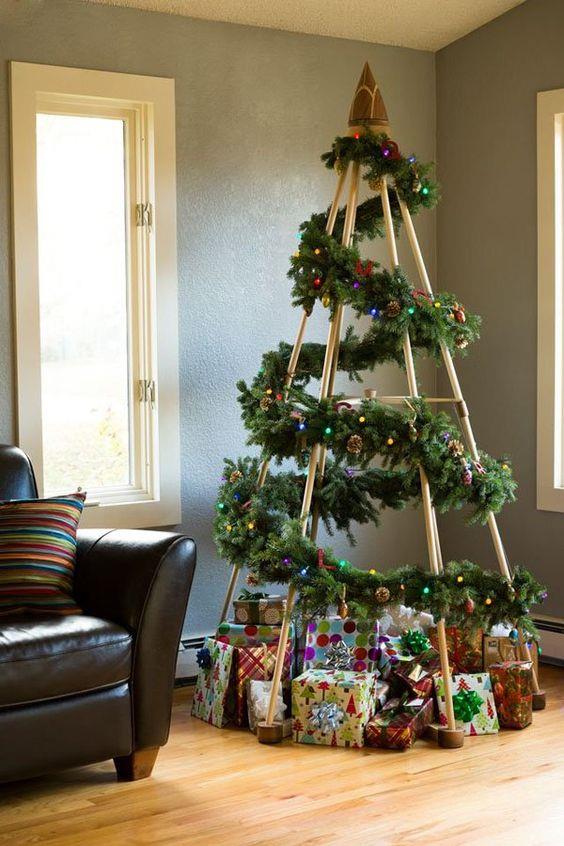 100 idee e immagini per realizzare lalbero di natale Decorare l albero di natale modo originale
