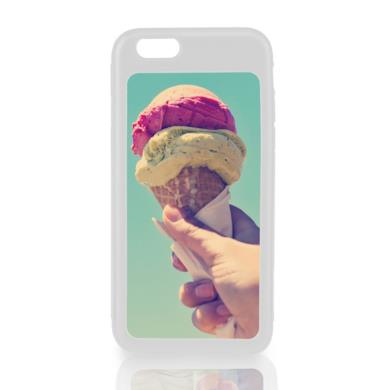 Cover bianca per iPhone 6 personalizzabile con foto