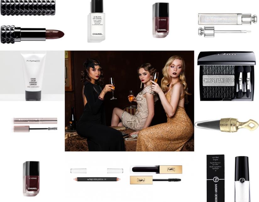 Il make up nei colori bianco e nero Trucco autunno 2019 in Black&White