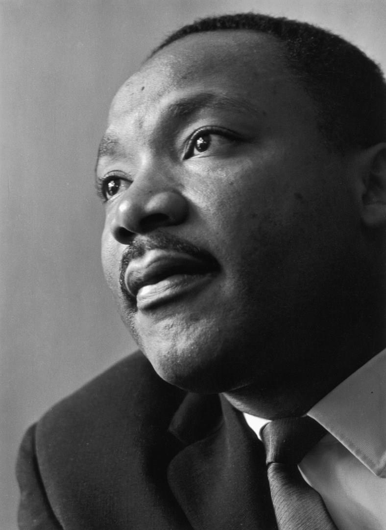 Martin Luther King Martin Luther King in primo piano