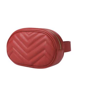 Belt bag in pelle