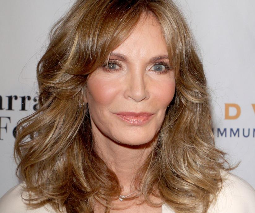Jaclyn Smith in primo piano Un intenso primo piano di Jaclyn Smith