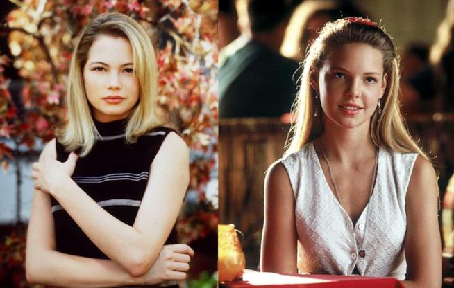 Michelle Williams e Katherine Heigl Katherine Heigl e Michelle Williams giovanissime