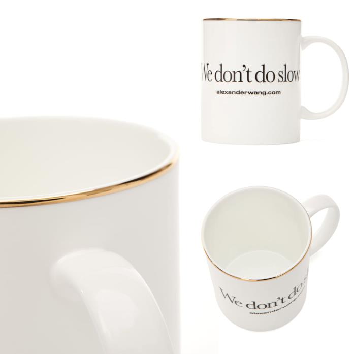 We don't do slow - Alexander Wang We don't do slow, tazza di Alexander Wang