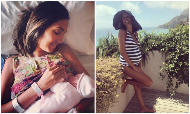 Caterina Balivo ha partorito la sua seconda figlia Alcuni scatti di Caterina Balivo