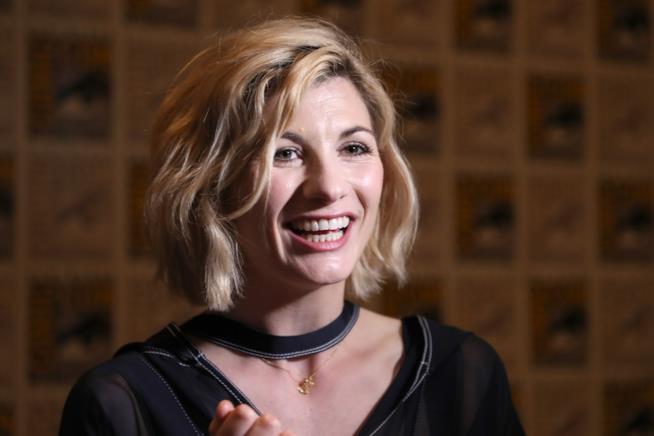Jodie Whittaker debutta al Comic-Con Jodie whittaker al Comic-Con di San Diego