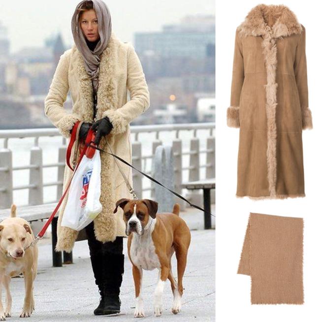 Look di Gisele Bundchen mentre porta a spasso il cane Look di Gisele Bundchen che porta a spasso il cane