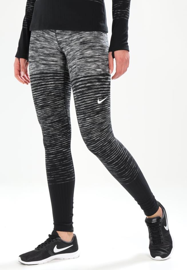 Leggings neri e grigi Leggings neri e grigi