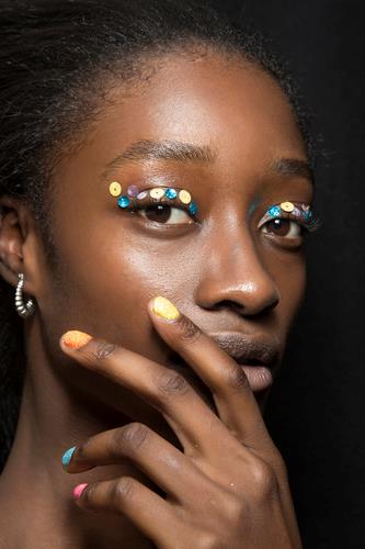 Unghie glitter Nail art con glitter