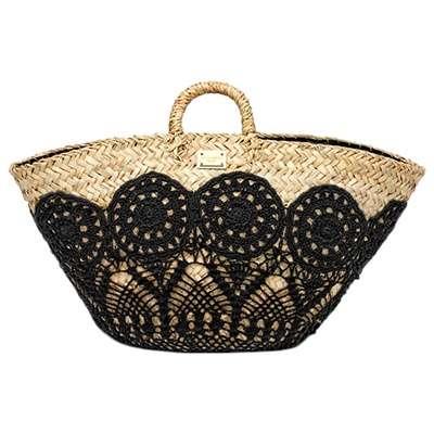 D&G: borsa di paglia estate 2017 D&G: borsa di paglia estate 2017