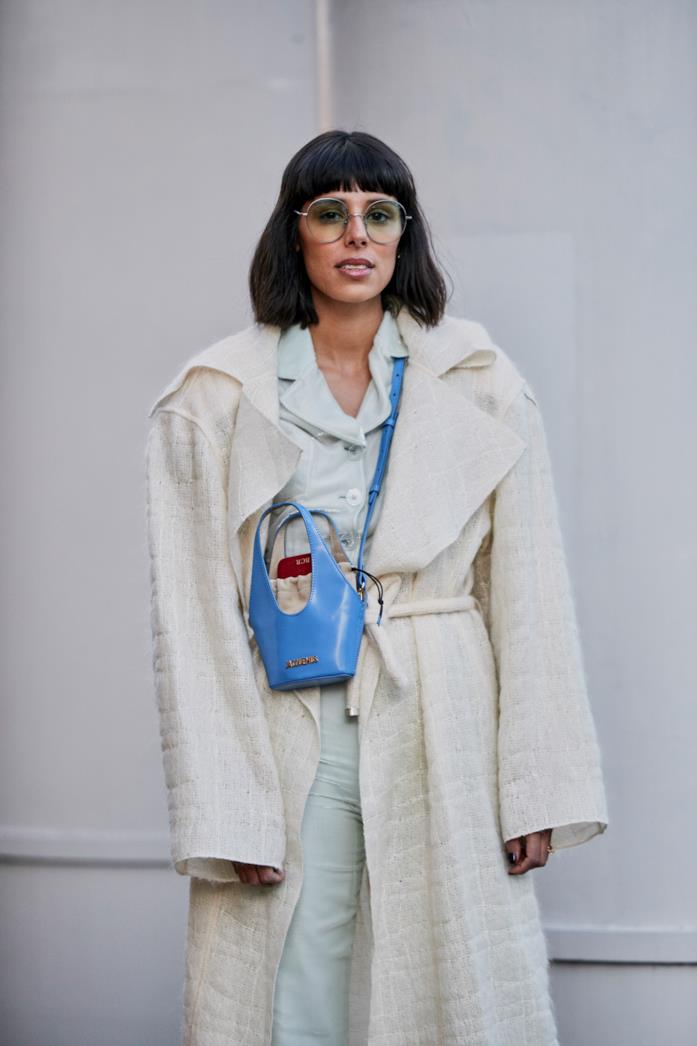 Borse autunno inverno 2019-2020 Borsa azzurra per l'autunno inverno 2019-2020