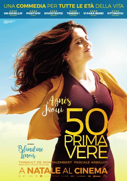 50 Primavere Locandina con la protagonista in primo piano