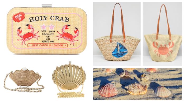 Borsa a tema mare di tendenza per l'estate 2018 Shopping bag e tracolle ispirate al mare di moda per l'estate 2018
