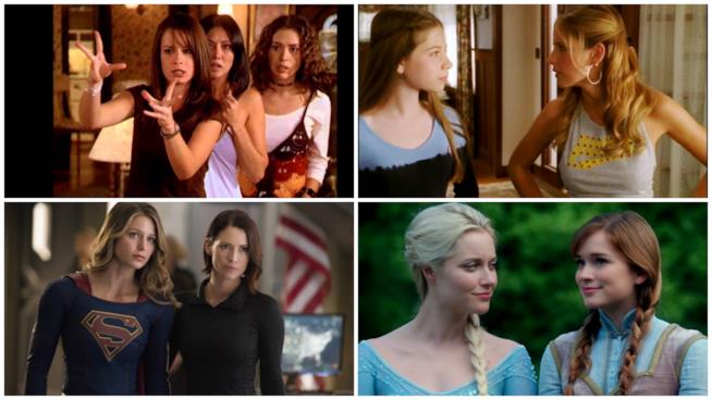 Le sorelle delle serie televisive Streghe, Buffy l’Amazzavampiri, Supergirl, C'era una volta