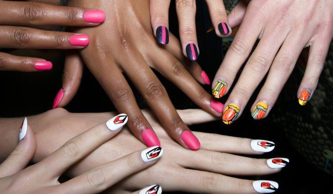 Nail art Nail art colorate