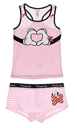 Disney Minnie Mouse Bambina Coordinato Intimo