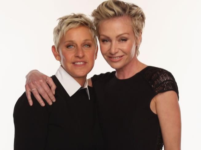 Portia De Rossi ed Ellen DeGeneres celebrano i loro 10 anni di matrimonio Portia De Rossi ed Ellen DeGeneres