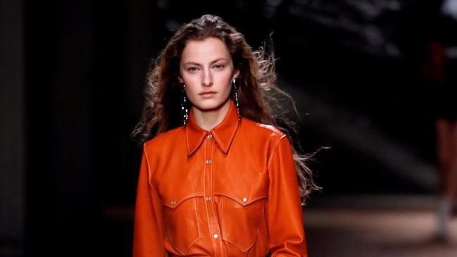 Abito orange rust di Isabel Marant A/I 2018