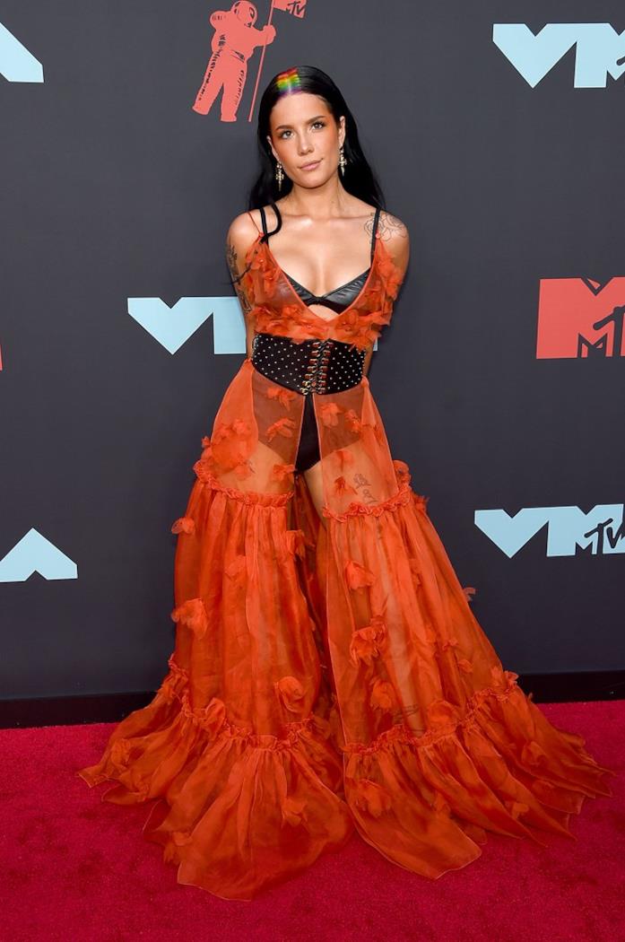Halsey Halsey sul red carpet dei VMA 2019