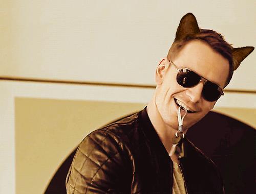Michael Fassbender Michael Fassbender in versione gatto