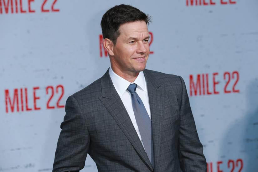 Mark Wahlberg alla premiere di Mile 22 L'attore Mark Wahlberg