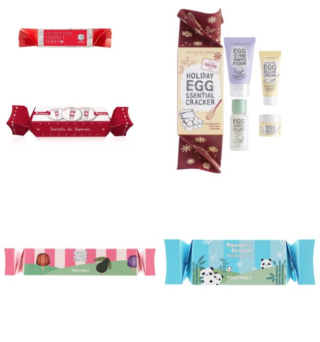Cristmas Crackers di Sephora per il Natale 2017 Christmas Crackers di TonyMoly, Too Cool For School, Polaar e Caolion