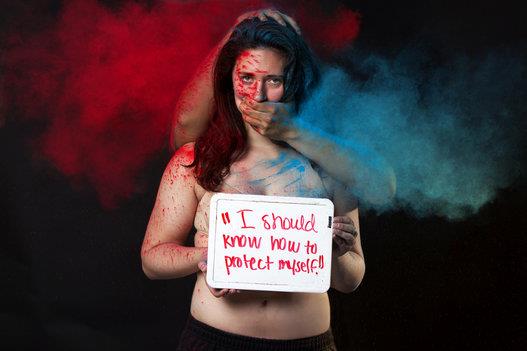 Un'immagine del progetto Dear Brock Turner Una foto del progetto grafico di Yana Mazurkevich