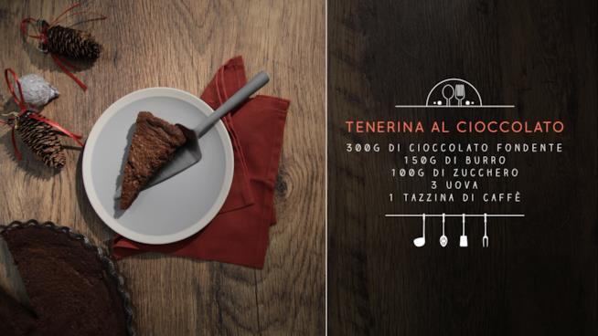 Tenerina morbida al cioccolato fondente Tenerina al cioccolato