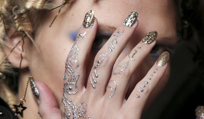 Unghie con glitter Unghie con glitter
