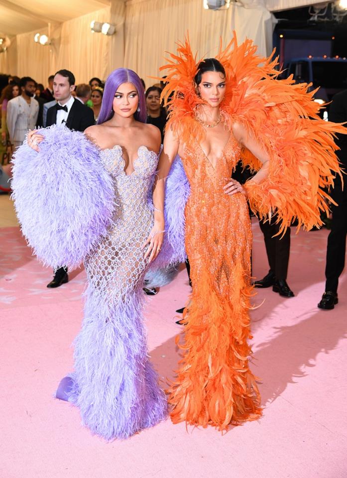 Kylie e Kendall Jenner Kylie e Kendall Jenner al MET Gala 2019