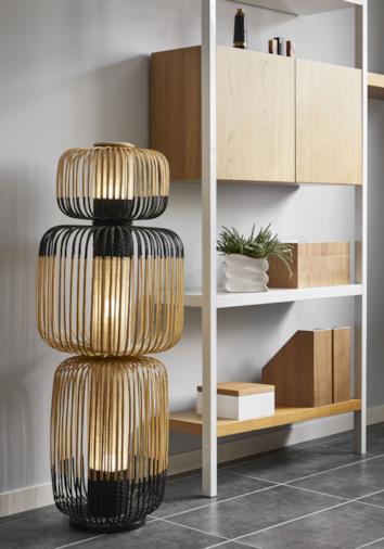 Lampada a stelo Totem Bamboo Light
