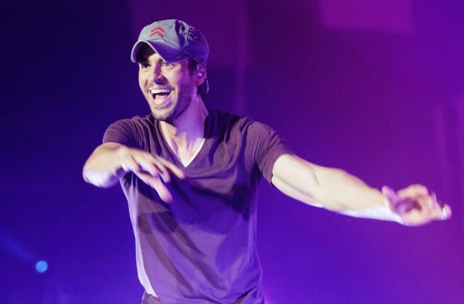 Il cantante Enrique Iglesias Enrique Iglesias