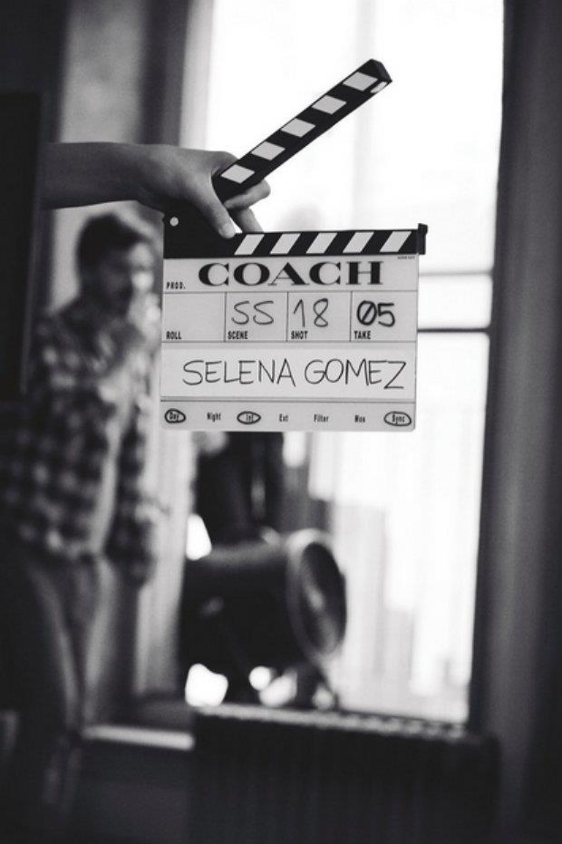Selena Gomez Selena Gomez nel video per Coach